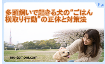 多頭飼いで起きる犬の“ごはん横取り行動”の正体と対策法