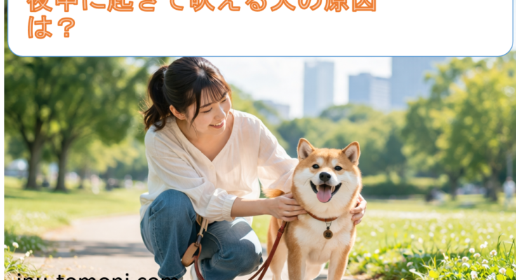 夜中に起きて吠える犬の原因は？