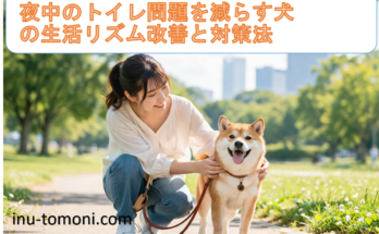 夜中のトイレ問題を減らす犬の生活リズム改善と対策法