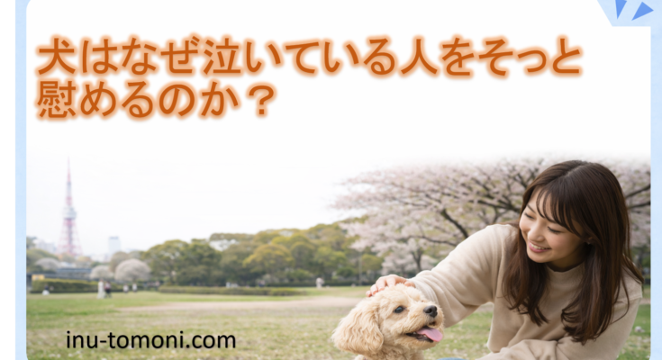 犬はなぜ泣いている人をそっと慰めるのか？
